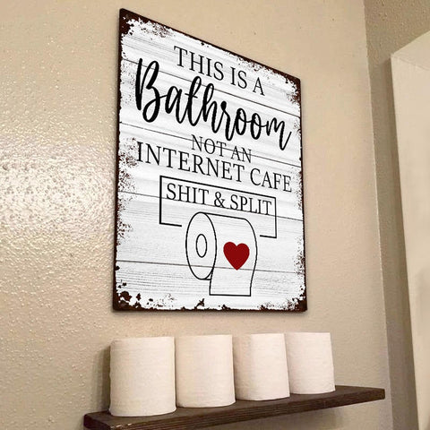 Funny Bathroom Decor