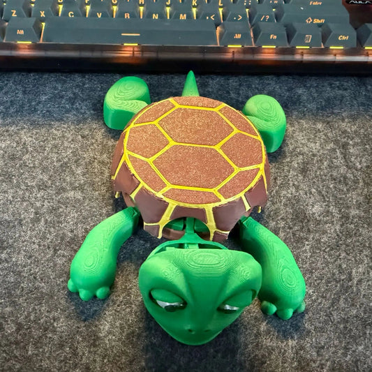 3D-Printed Turtle Coaster