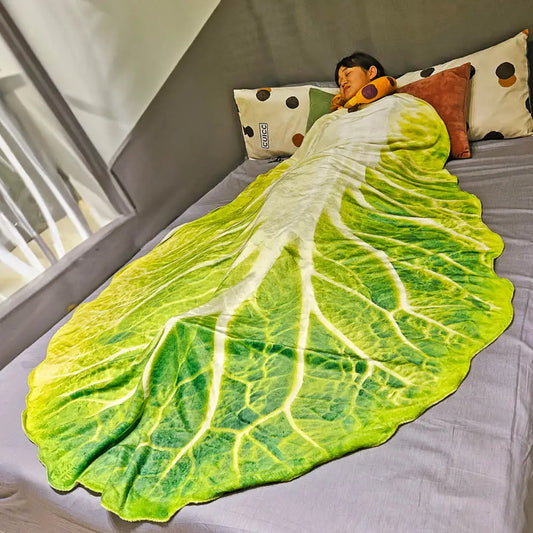 Double-Sided Cabbage Blanket