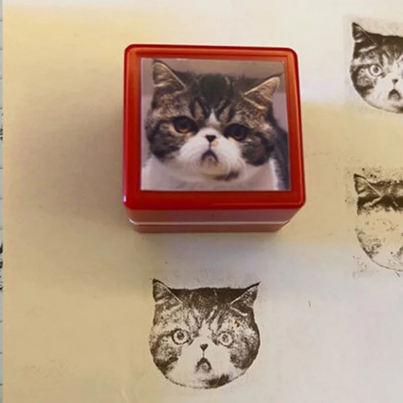 Custom Pet Portrait Stamp