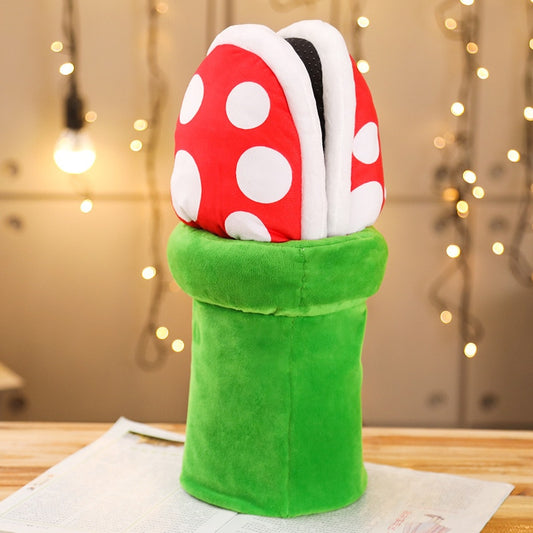 Piranha Plants Plush Slippers