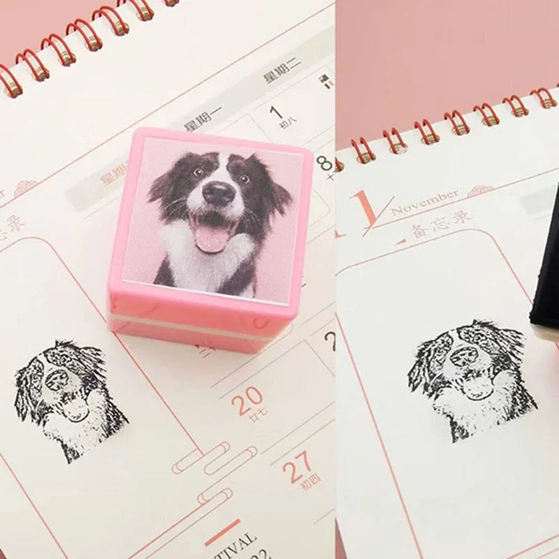 Custom Pet Portrait Stamp