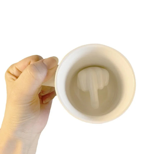 Middle Finger Ceramic Mug