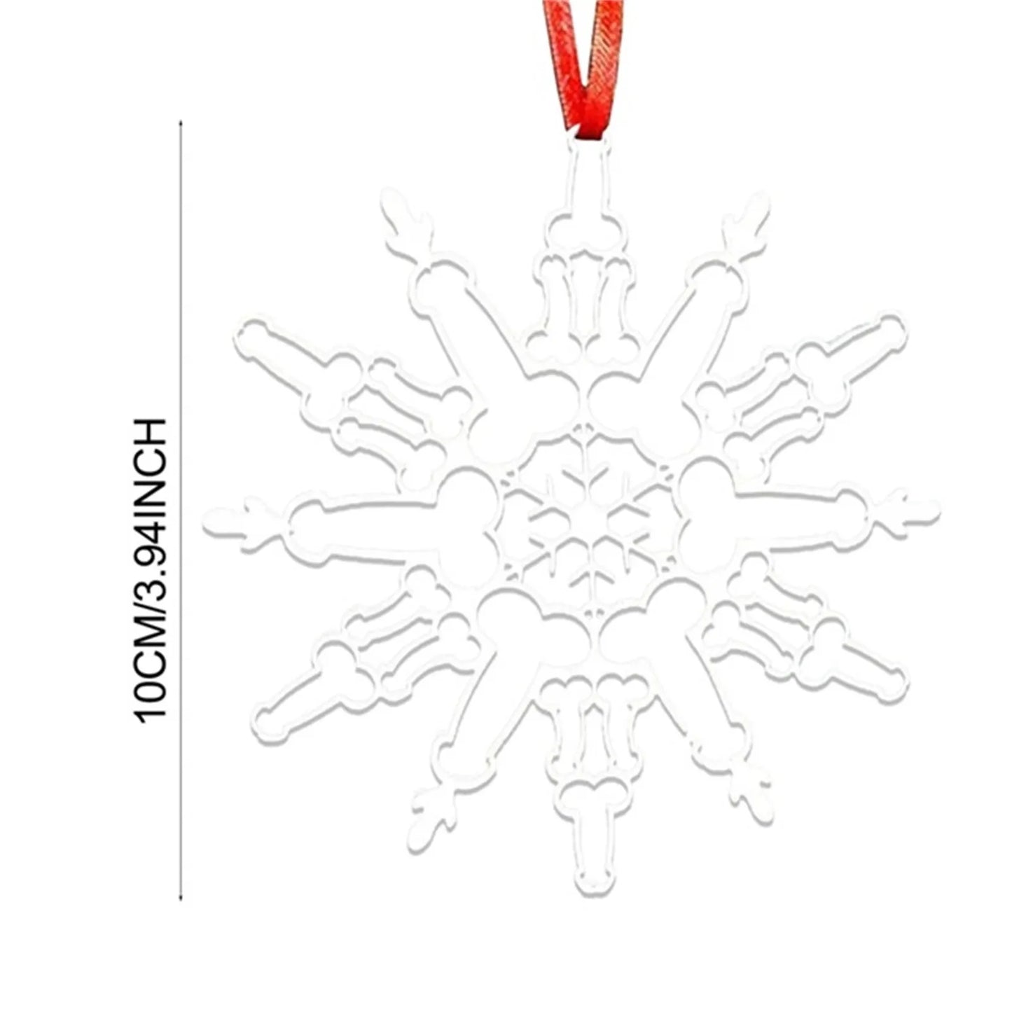 Funny  Snowflake Ornament (Buy 2 Get 1 FREE)