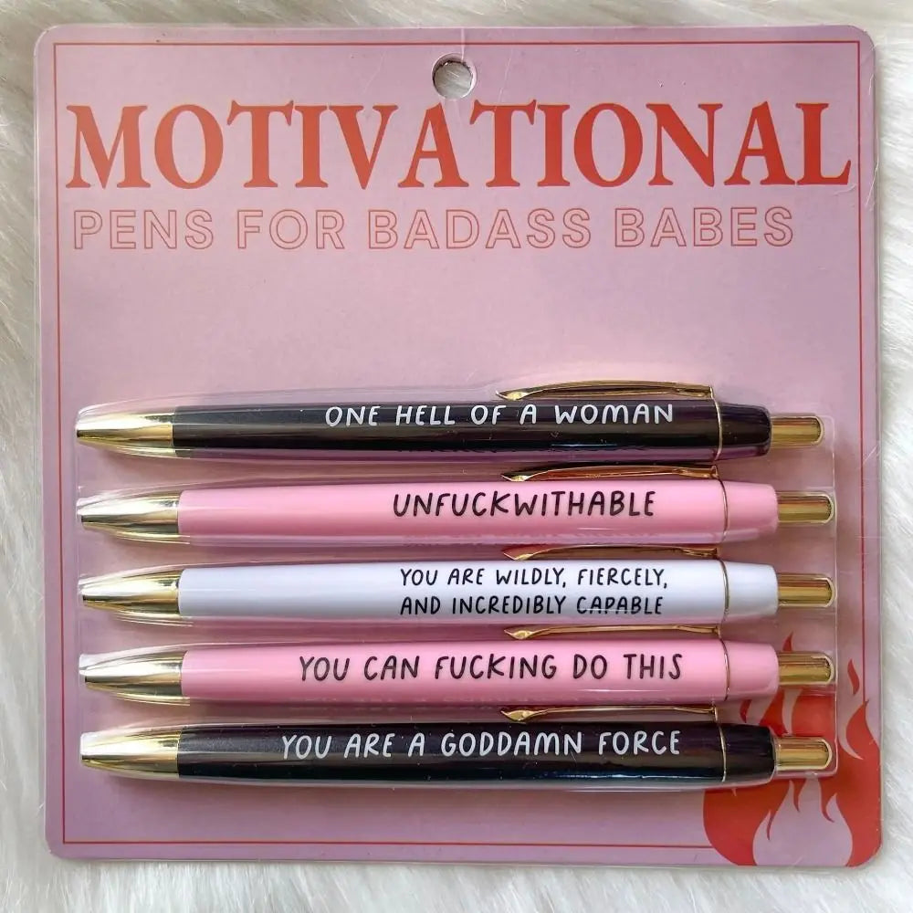 Fresh out of f*cks / Motivational Pen Set