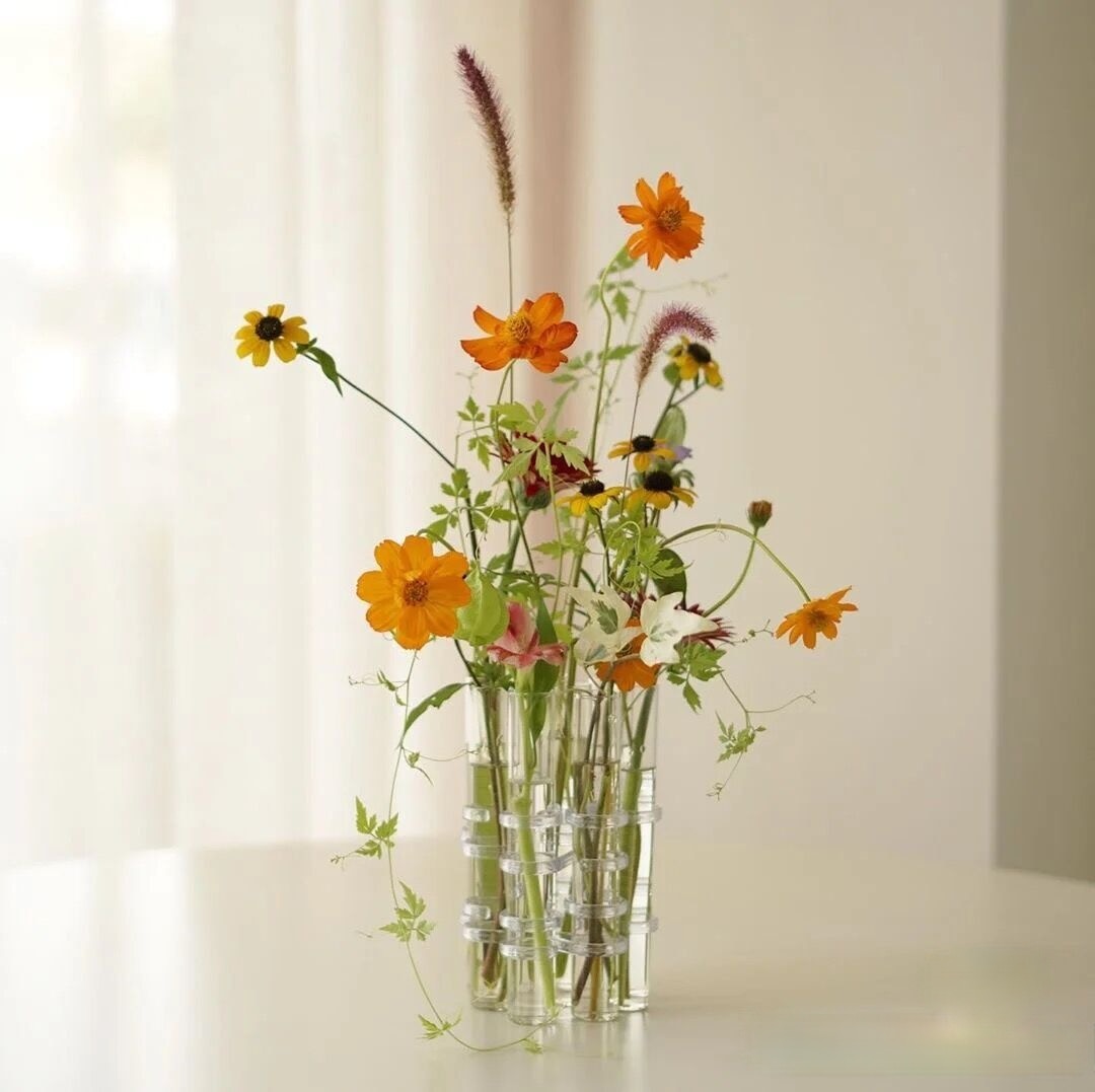 Hinged Flower Vase(6 pcs/8 pcs)